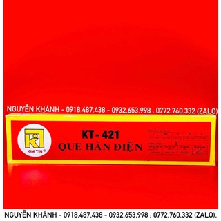 Que hàn sắt Kim Tín 2.5 ly - 3.2 ly (10cây)