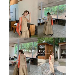 váy suông trễ eo thô clean space 506563