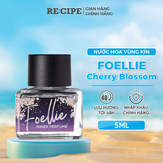 Nước Hoa Vùng Kín Chính Hãng FOELLIE Eau De Blossom Inner Perfume Hàn Quốc, hương hoa anh đào ngọt ngào 5ml