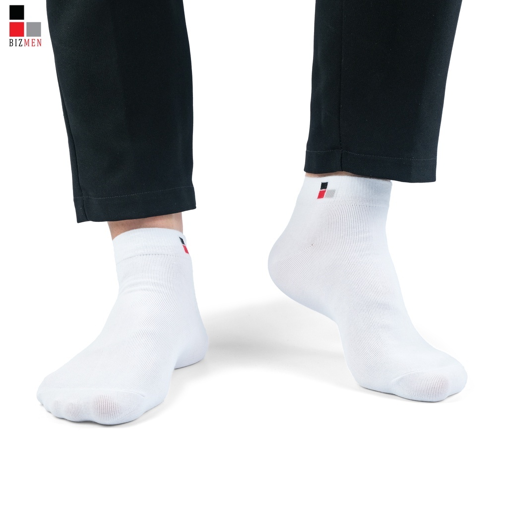 5 đôi tất vớ nam cotton cổ trung Biz men - Dzung