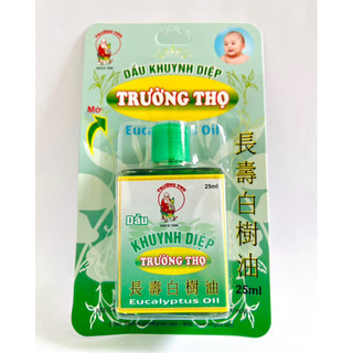 Dầu Gió Khuynh Diệp Trường Thọ 25m - 12ml