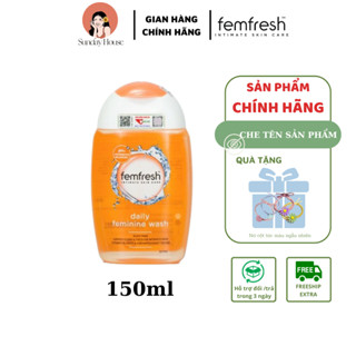 [CHÍNH HÃNG] Dung dịch vệ sinh phụ nữ FEMFRESH Daily Intimate Wash 150ml