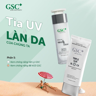Kem BB Chống Nắng GSC SPF50+++ (Tặng Mặt Nạ GSC)