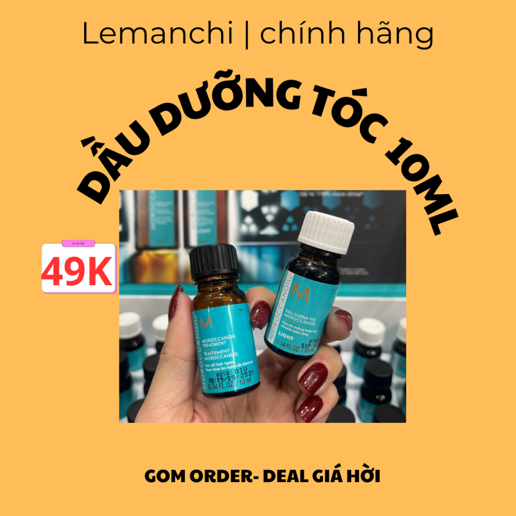 𝗗𝗔̂̀𝗨 𝗗𝗨̛𝗢̛̃𝗡𝗚 𝗧𝗢́𝗖 𝗠𝗢𝗥𝗢𝗖𝗖𝗔𝗡𝗢𝗜𝗟 mini 10ml