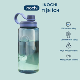 Bình nước có quai cầm tiện lợi, tập thể dục thể thao, tập gym INOCHI - Kita Sport dung tích lớn 2L