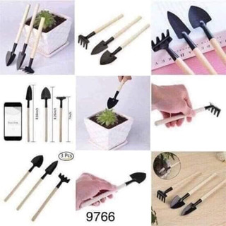 Bộ Cuốc Xẻng Làm Vườn Mini 3 Món