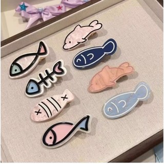 Kẹp tóc hình con cá cute, kẹp tóc cao cấp họa tiết độc lạ cho bạn gái cá tính
