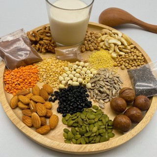 Set hạt nấu sữa mix sẵn