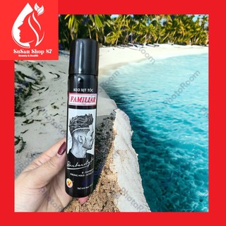 [Chính hãng -giá sỉ] keo xịt tóc familiar 100ml size du lịch dành cho các hot boy, hot girl