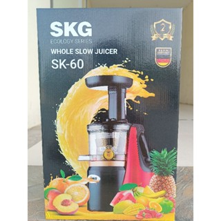 Máy ép chậm SKG chính hãng SK 60, công suất 150w chất lượng cao, máy ép trái cây rau củ quả tiện lợi