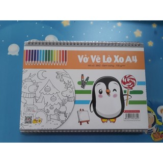 3842lx vở vẽ lò xo a4