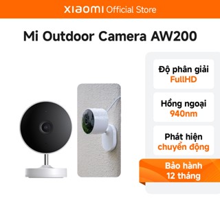  Camera Giám Sát Ngoài Trời Xiaomi Outdoor AW200 1080p Đàm Thoại AI phát hiện con người Bản quốc tế - Hàng Chính Hãng 