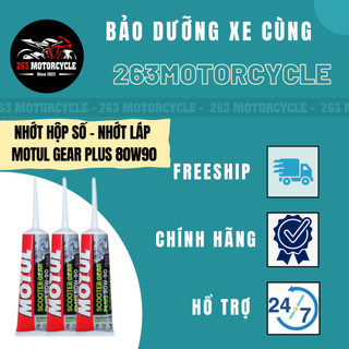 Nhớt láp, nhớt hộp số motul scooter gear plus 120ml 80w90