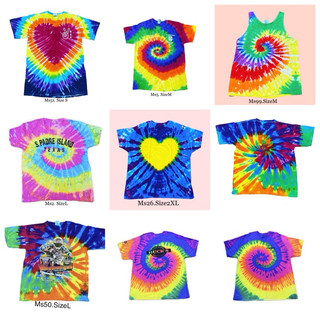 Áo thun loang tie dye p1