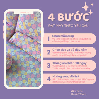 Bộ drap lạnh đặt may theo yêu cầu