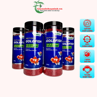 Thức ăn cá vàng multi gold fish - hạt nổi 3mm - cacanhthuysinh.vn