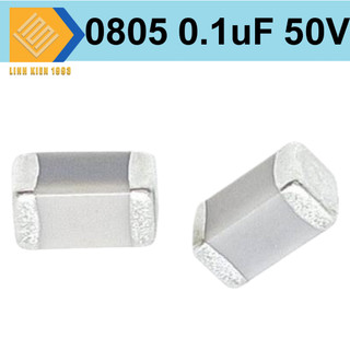 Tụ Gốm 0805 100nF (0.1uF) 50V