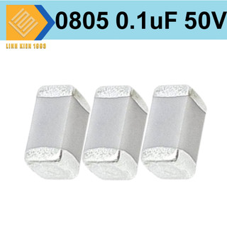 Tụ Gốm 0805 100nF (0.1uF) 50V