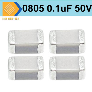 Tụ Gốm 0805 100nF (0.1uF) 50V