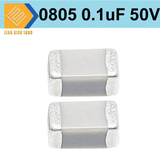 Tụ Gốm 0805 100nF (0.1uF) 50V