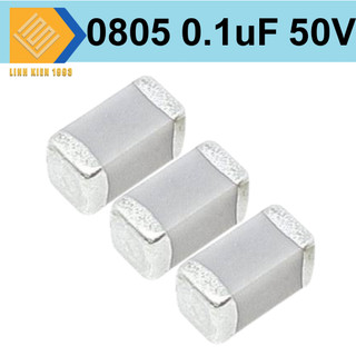 Tụ Gốm 0805 100nF (0.1uF) 50V