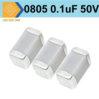 Tụ Gốm 0805 100nF (0.1uF) 50V