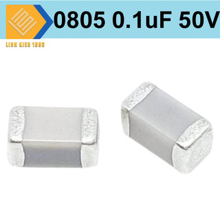 Tụ Gốm 0805 100nF (0.1uF) 50V