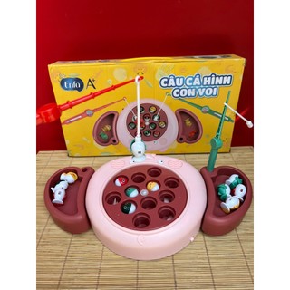Bộ đồ chơi câu cá hình con voi - enfa