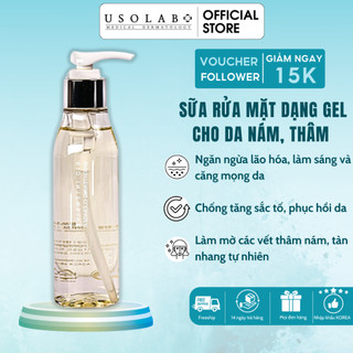 Sữa rửa mặt trắng da Usolab Bio Intensive Bightening Cleanser 150ml