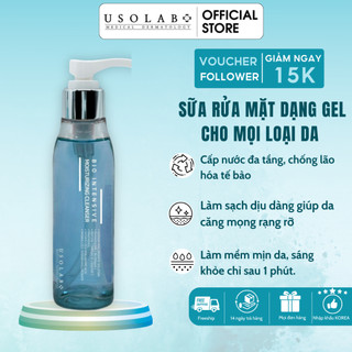 Sữa rửa mặt căng bóng, trẻ hóa da từ HA thủy phân Usolab Bio Intensive Hyaluron Cleanser 150ml