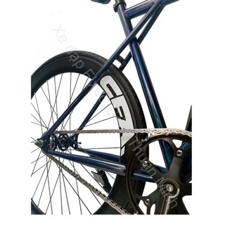 XE ĐẠP FIXED GEAR, BLUE AND BLACK