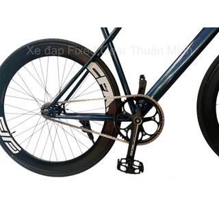 XE ĐẠP FIXED GEAR, BLUE AND BLACK
