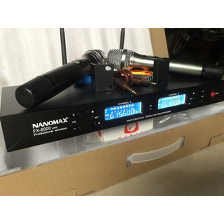 Micro karaoke không dây nanomax fx-6000/fx-6600