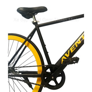 XE ĐẠP SINGLE SPEED AVENTON NEW 100%