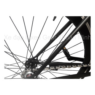 XE ĐẠP FIXED GEAR FULL BLACK