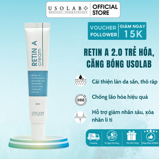 Kem chống lão hóa đa cấp độ USOLAB RETIN A - Giúp phục hồi, làm sáng da 30ml