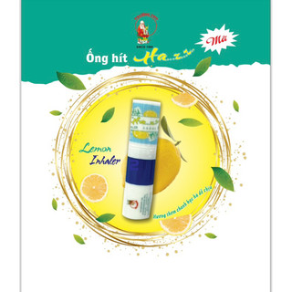 Ống hít thông mũi Ha...zz 2in1 ( MỚI )
