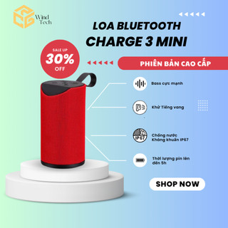Loa bluetooth Charge 311 mini nghe nhạc âm thanh bass đỉnh,loa không dây giá rẻ nhỏ gọn có chỗ cắm thẻ nhớ tiện lợi