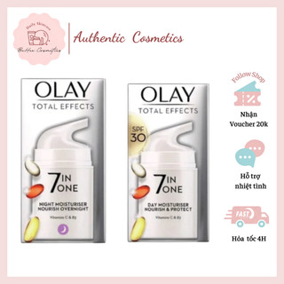 Kem dưỡng Olay 7 in 1 bản uk ban ngày và ban đêm cao cấp