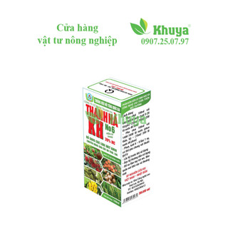 Phân bón hữu cơ sinh học thanh hà kh no 6 cây ăn trái 100ml bung đọt - ra rễ
