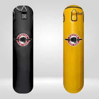 Vỏ Bao Cát Fighter Cao Cấp 1.7 mét x đường kính 40cm, dây xích treo 1.2 mét - 1.7 mét (chưa nhồi)