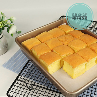 KHAY NƯỚNG CHỮ NHẬT CHỐNG DÍNH SÂU LÒNG khay hấp cách thuỷ