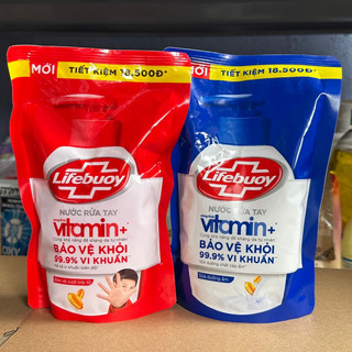  Nước rửa tay Lifebuoy công thức Vitamin+ 400g  sẵn 2 mầu  