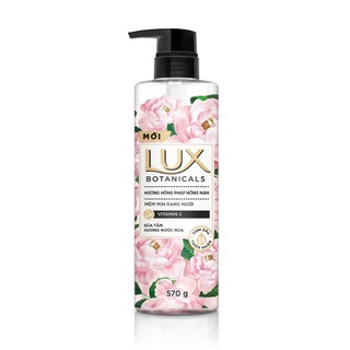Sữa tắm Lux Botanicals cao cấp hương hoa hồng Pháp nồng nàn 570g