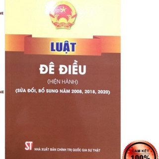 Sách - Luật đê điều (hiện hành) (Sửa đổi, bổ sung năm 2008, 2018, 2020) (NXB Chính trị quốc gia Sự thật)