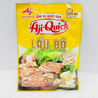 Lẩu Thái, Phở Bò, Bún Bò Huế,Lẩu Nấm, Lẩu Kim Chi, Chiên Giòn Aji-Quick 55g Ajiquick