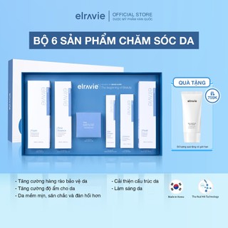 Bộ Skincare Elravie Set 6 Sản Phẩm Làm Sạch, Dưỡng Ẩm Chăm Sóc Da Hoàn Hảo Mỗi Ngày