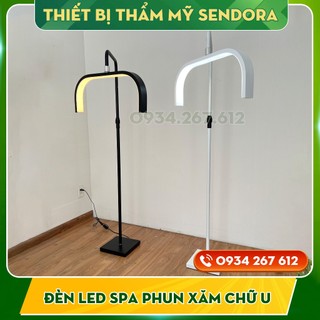 Đèn spa led chữ u, đèn led phun xăm 3 chế độ sáng u-3c sendora