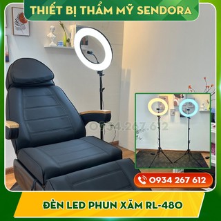 Đèn Tròn dùng trong phun xăm, Đèn Led livestream, Đèn Spa RL-48