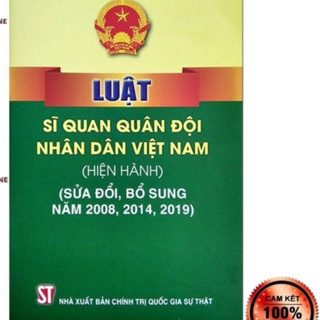 Sách - Luật Sĩ quan quân đội nhân dân Việt Nam (Hiện hành) (NXB Chính trị quốc gia Sự thật)